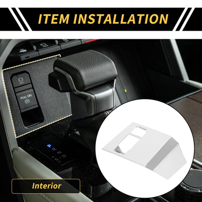 Electronic Handbrake Frame Cover Trim for Toyota Tundra (2022-2024)