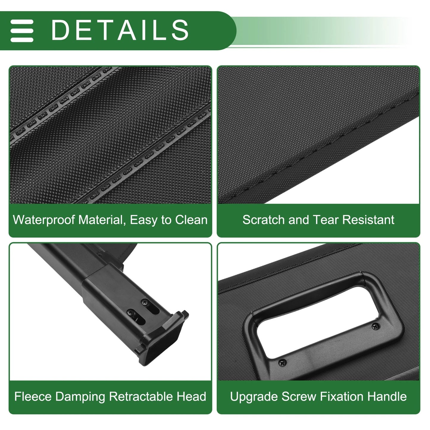 Cargo Cover for Volvo V60 (2010-2017) Gloss Black