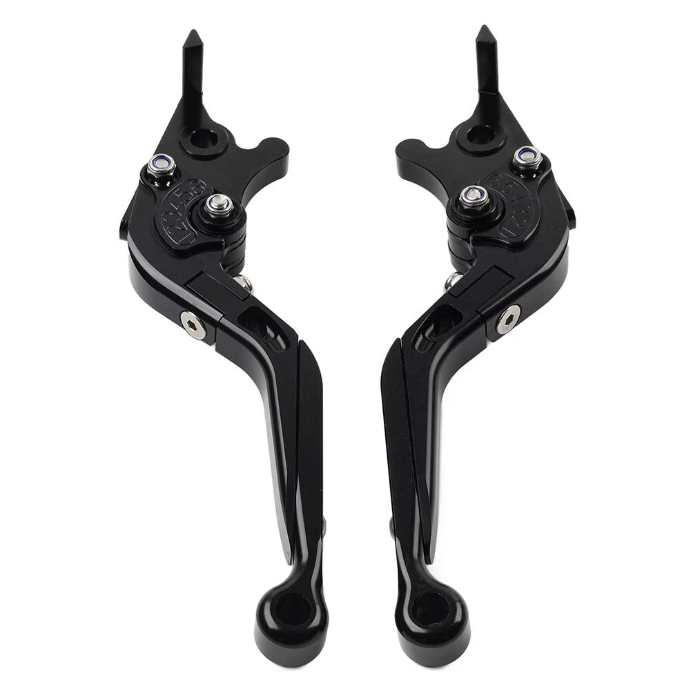 Black Extendable Brake Clutch Levers for BMW F800GS/Adventure, F800R (08-18)