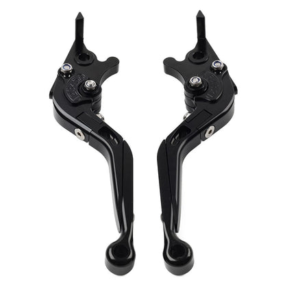 Black Extendable Brake Clutch Levers for BMW F800GS/Adventure, F800R (08-18)