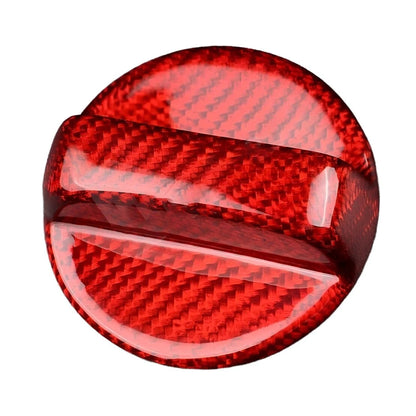 Red Carbon Fiber Gas Fuel Cap Cover for Lexus IS300 IS350 IS500 (2021-2024)