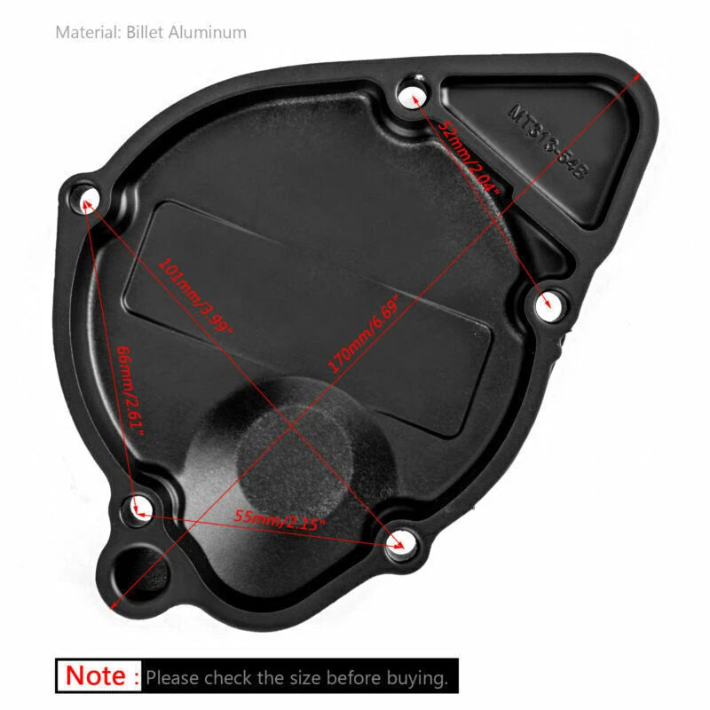 Alternator Cover for Suzuki Bandit GSX1200 GSX400 GSX750/1100 (1995-2006)