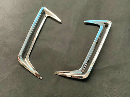 Rear Chrome Fog Light Lamp Cover Trim for Toyota Corolla Hatchback (2019-2023)