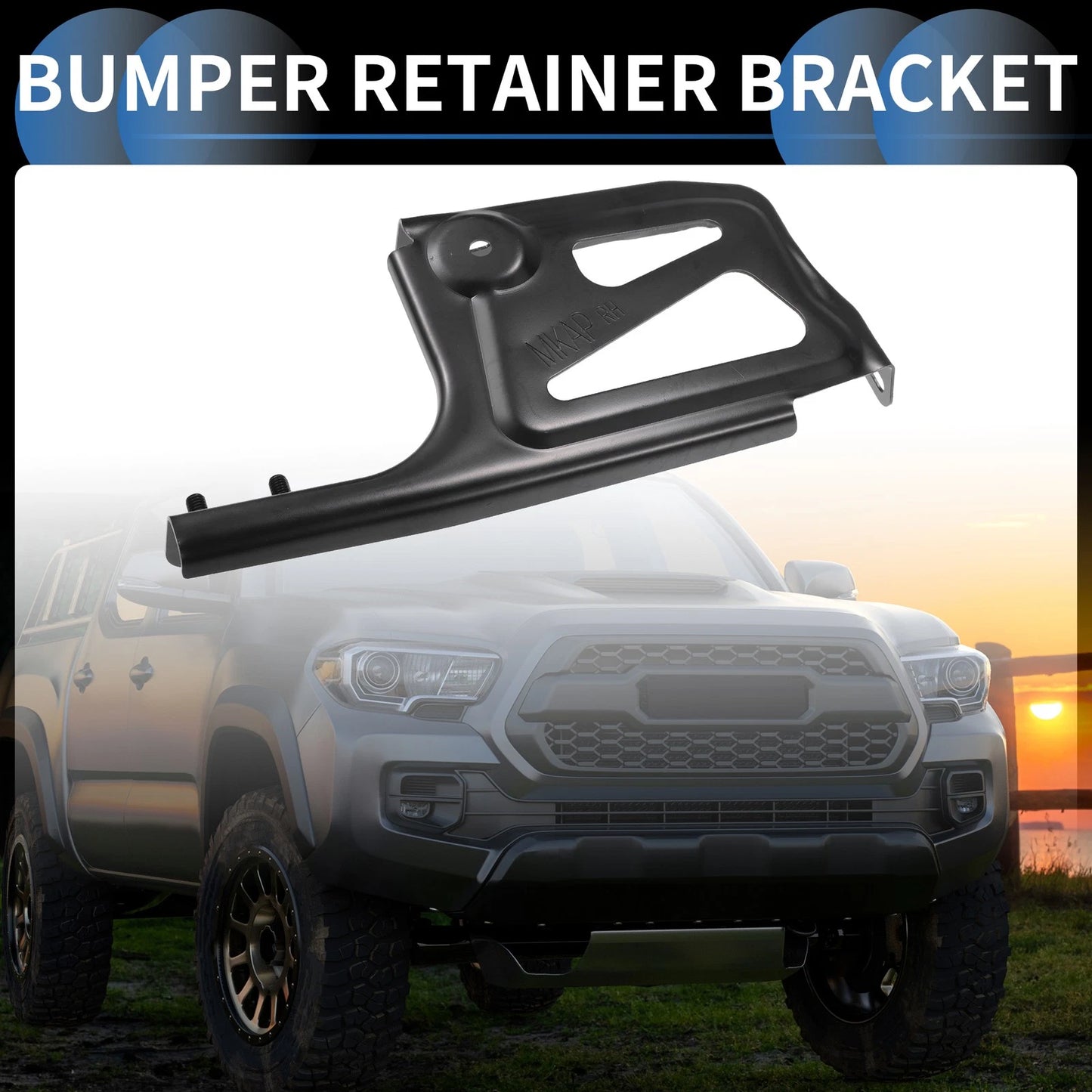 1 pc Right Front Bumper Support Bracket for Toyota Tacoma (2015–2022)