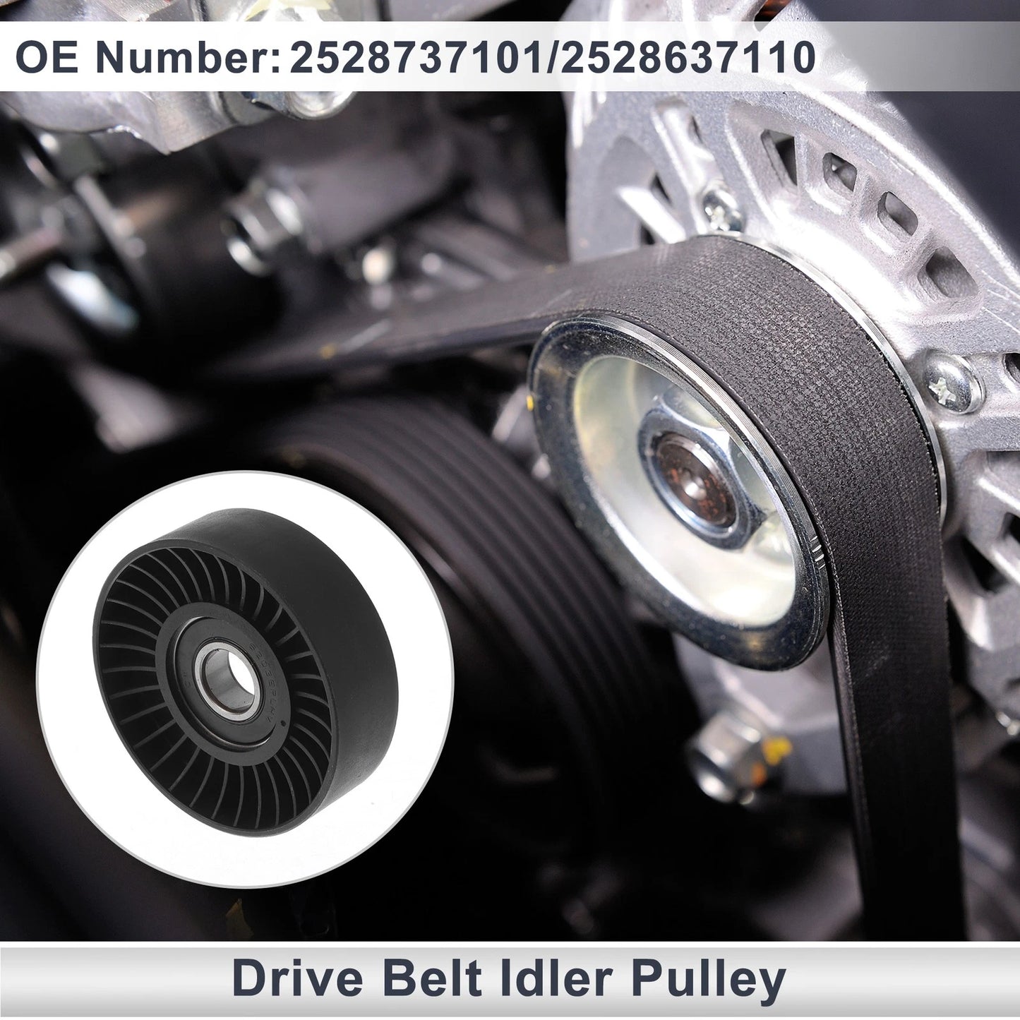 Drive Belt Idler Pulley for Kia Sportage (2005-2010)
