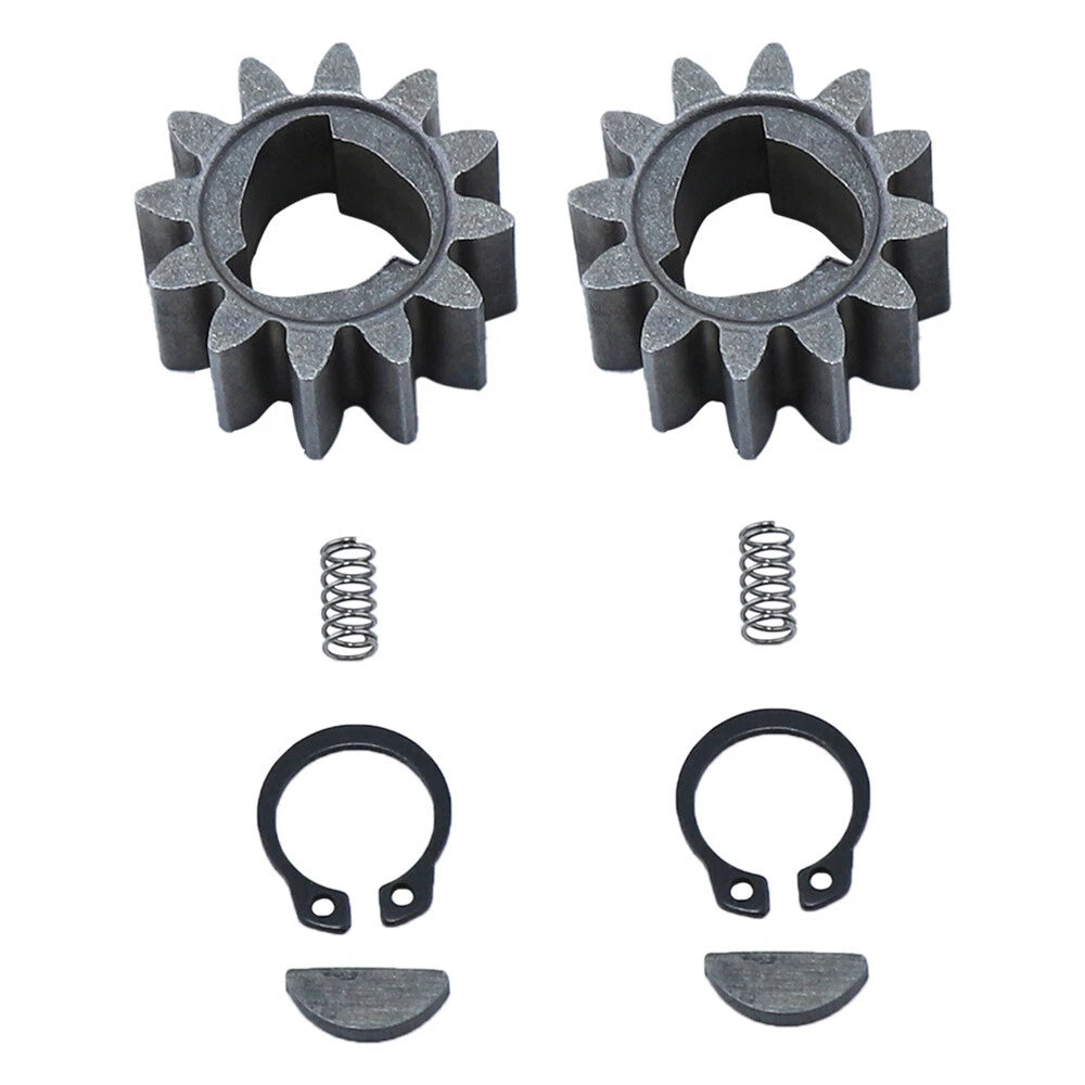 12 Teeth Drive Gear & C Clips Kit for Honda HRR216 HRS216 (2003-2023)