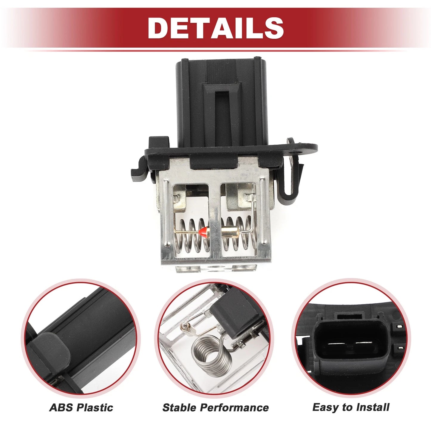HVAC Blower Motor Resistor for Ford Fiesta (2015)