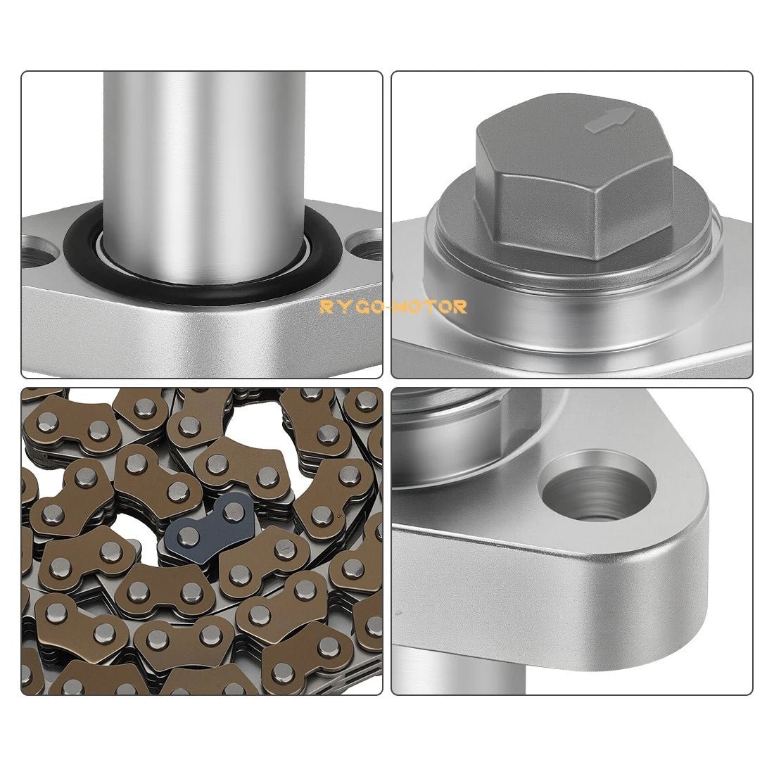 Aluminum Timing Chain Tensioner & Chain for Can-Am Outlander Renegade