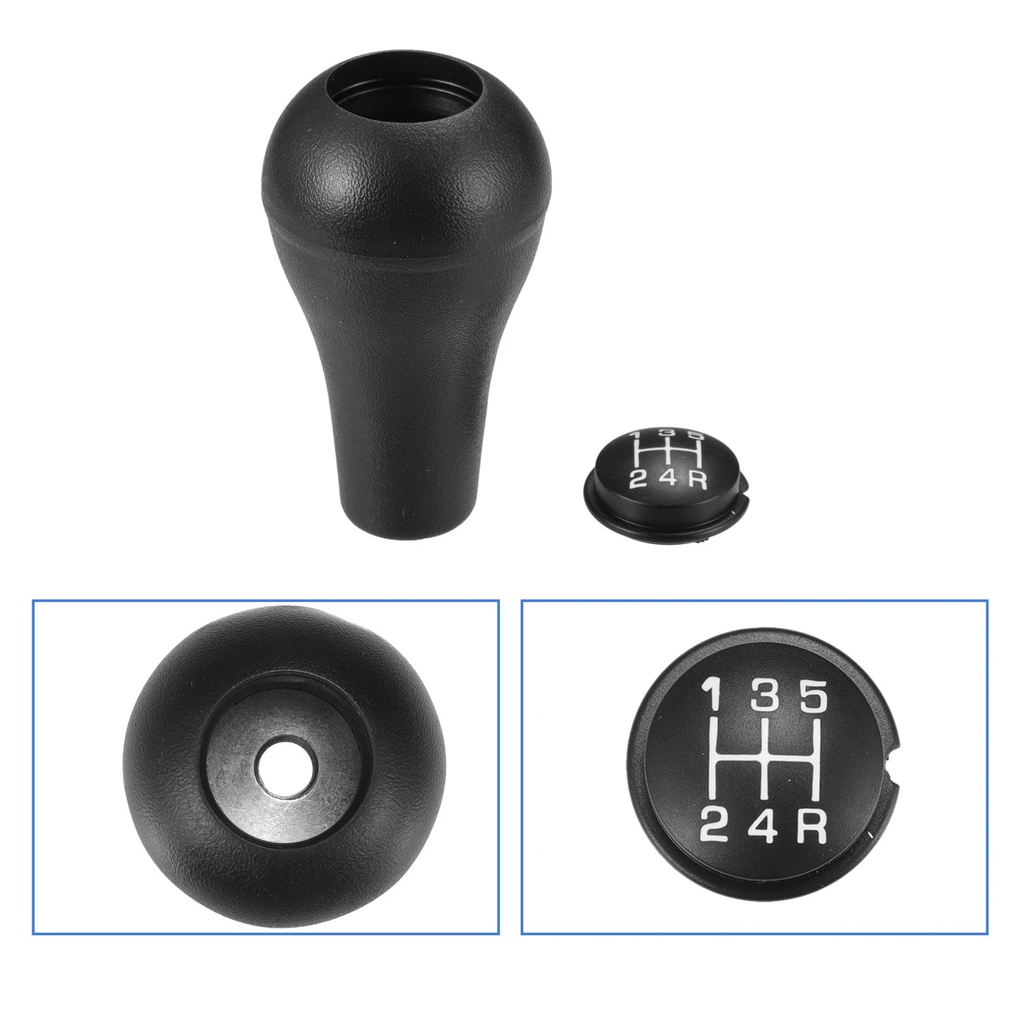 5 Speed Manual Transmission Shift Knob w/ Insert for Dodge