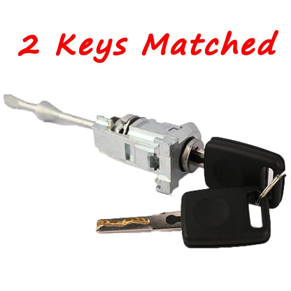 Front Left Driver Side Door Lock Cylinder 2 Keys for AUDI Q7 (2007-2015)
