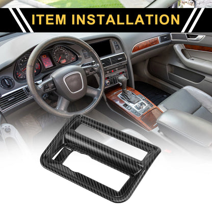 Carbon Fiber Central Control Panel Cover Trim for Ford F-150 (2021-2024)