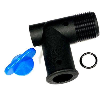 Exhaust 90 Degree Fitting Drain Plug Elbow Pair for MerCruiser 22-862210