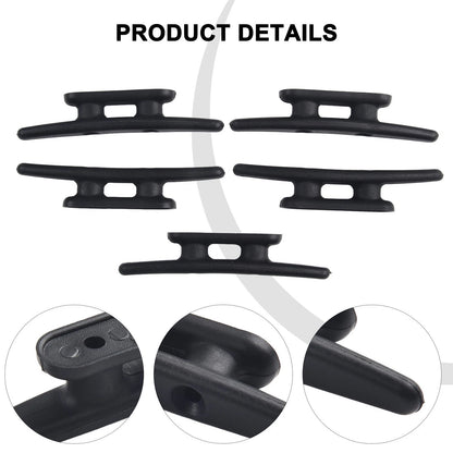 Deck Cleats / 4" 5pcs / Rope Cleat for Boat Dock