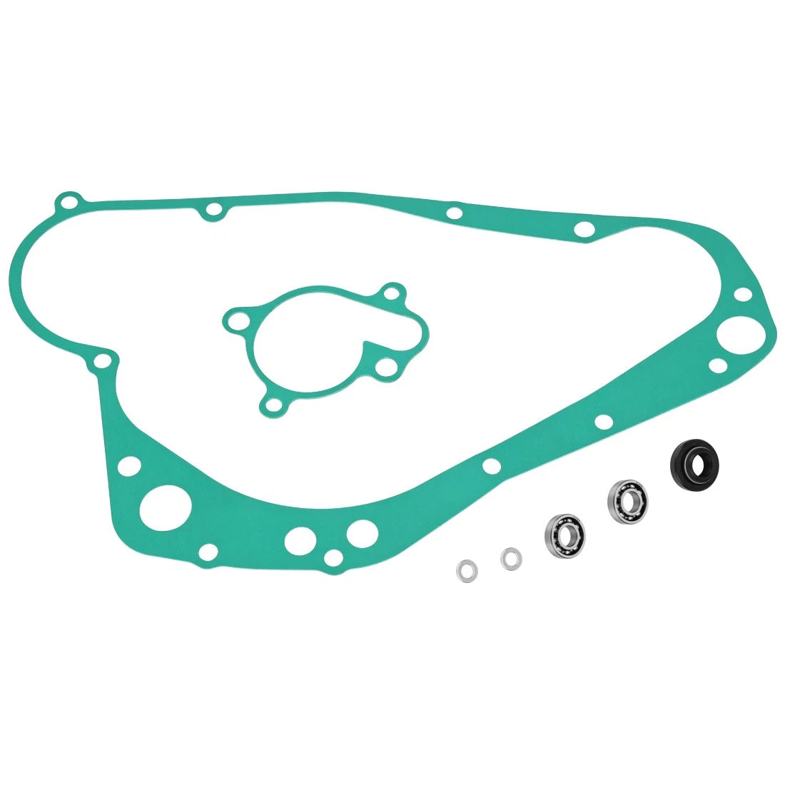 Water Pump Rebuild w/ Gasket Bearing Seal for Suzuki RM250 RMX250 (1989-1998)