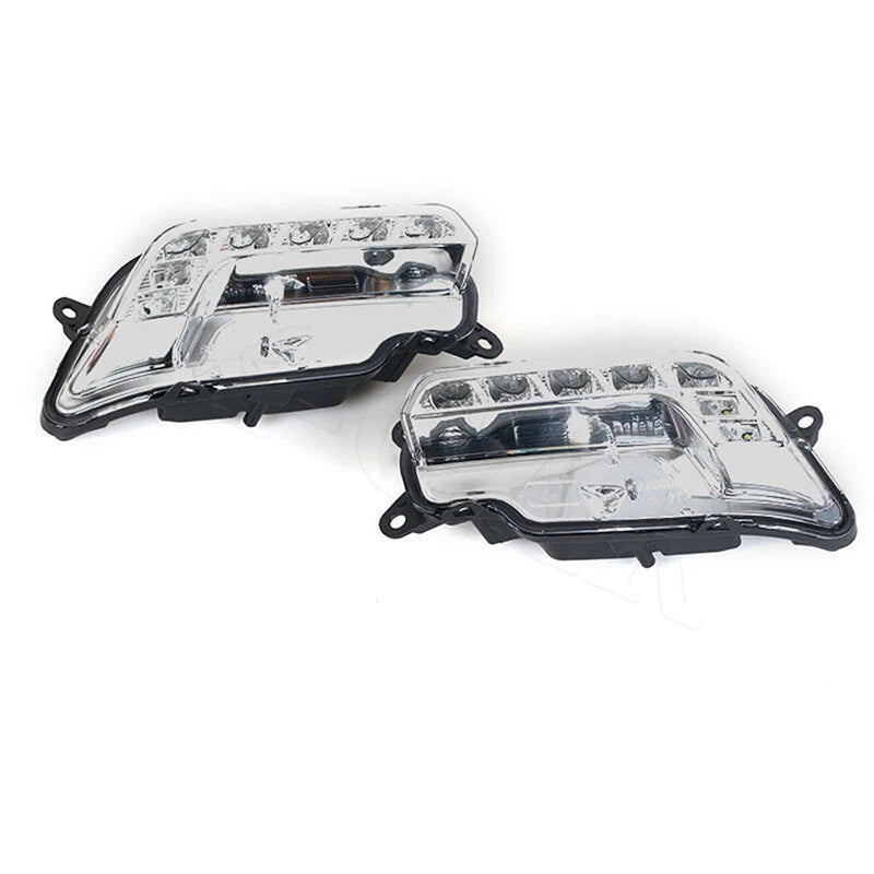 2 x DRL LED Daytime Running Lights for 2010-2013 Mercedes W212 E350 E400 E550