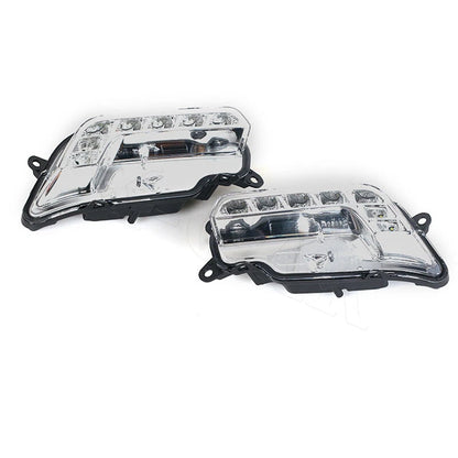 2 x DRL LED Daytime Running Lights for 2010-2013 Mercedes W212 E350 E400 E550