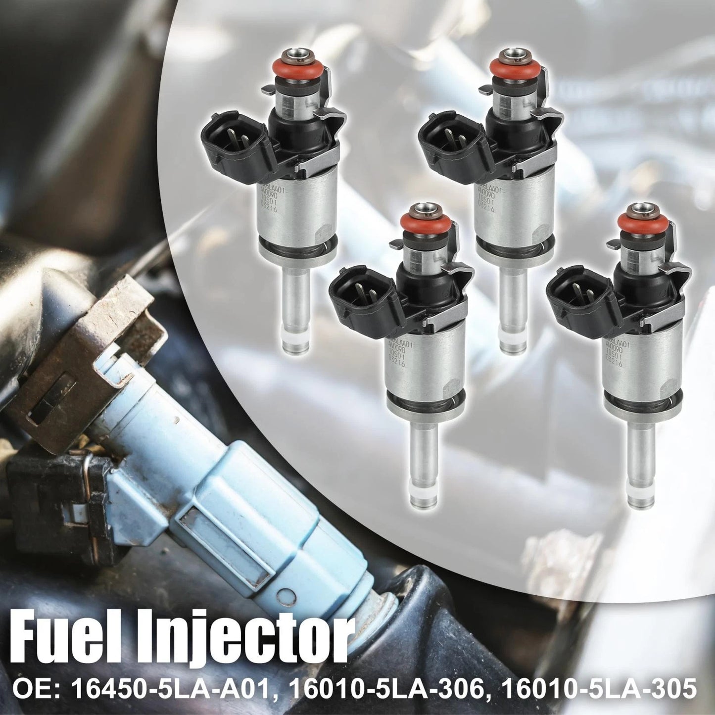 2.4L Fuel Injector Nozzle for Honda Accord CR-V 4pcs (2013-2017)