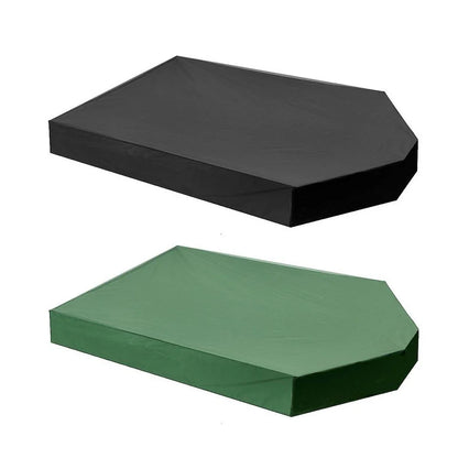 Boat Shaped Waterproof Oxford Cloth Sandbox Cover for Outdoor Play Areas