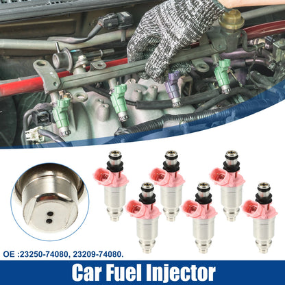 6 x Fuel Injector Nozzle for Toyota Land Cruiser 4.5L (1992-2004)