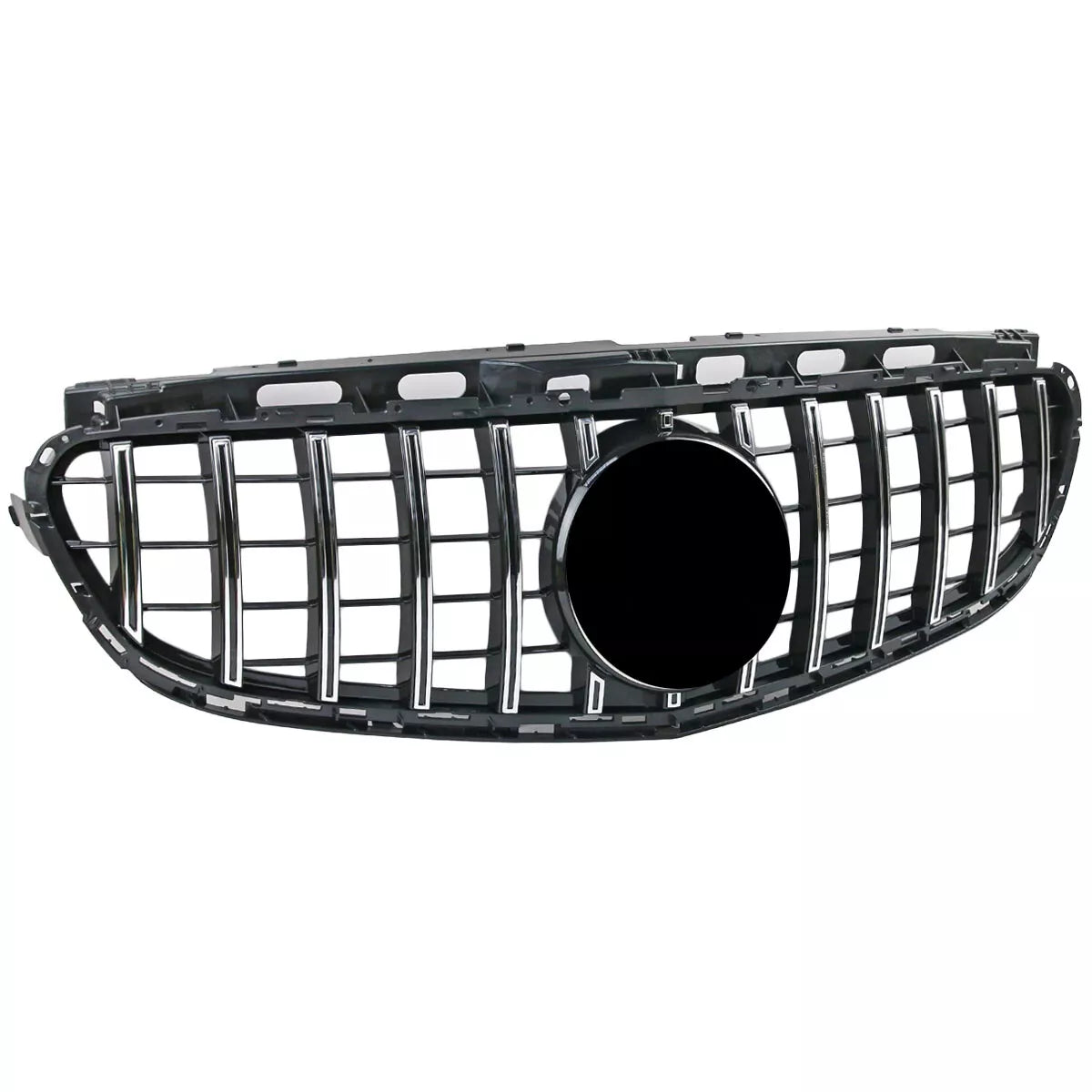 Chrome GT Grille for Mercedes Benz W212 E-Class E180 E200 E300 (2013-2016)