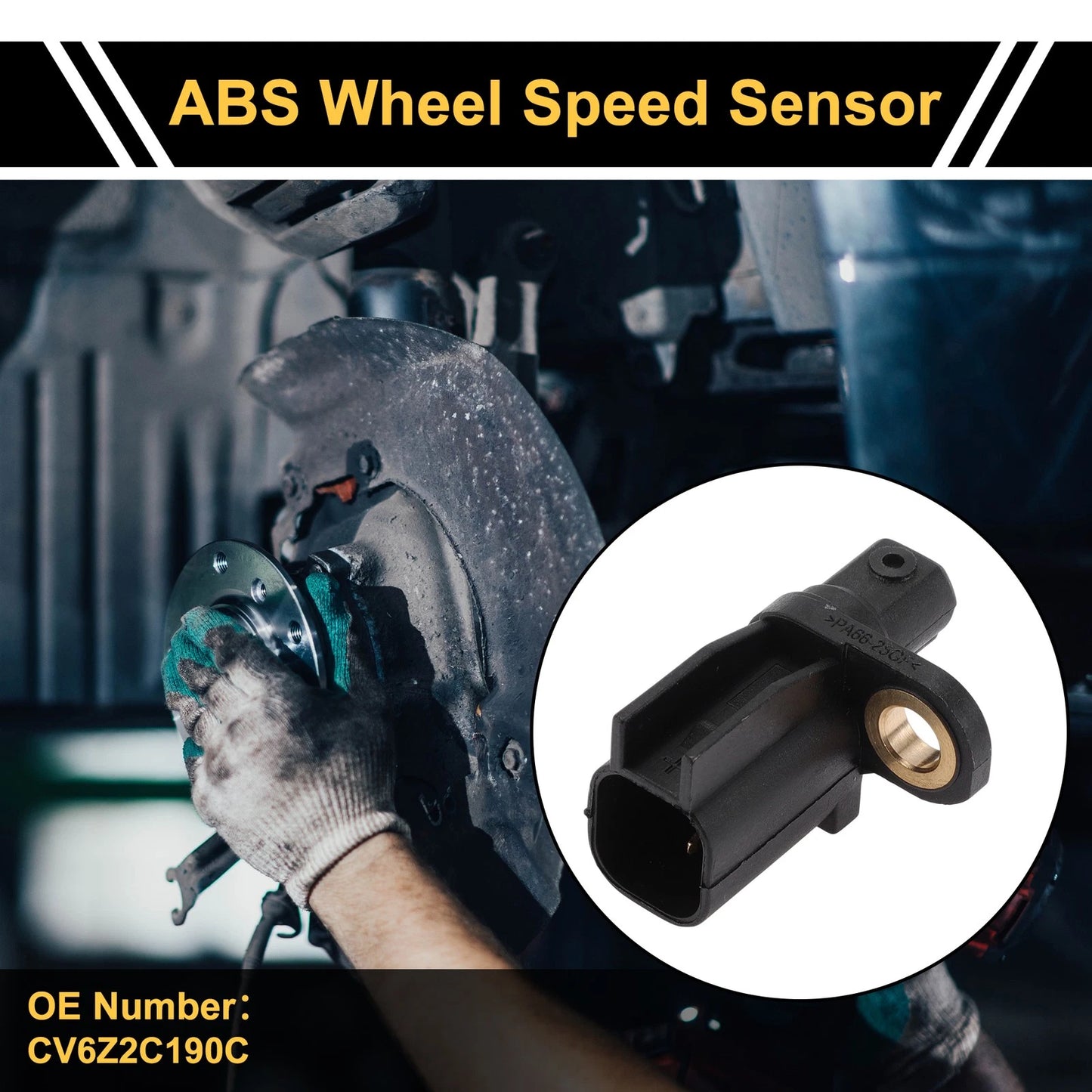 ABS Wheel Speed Sensor for Ford Focus (2012-2018) 1 x Left/Right Rear