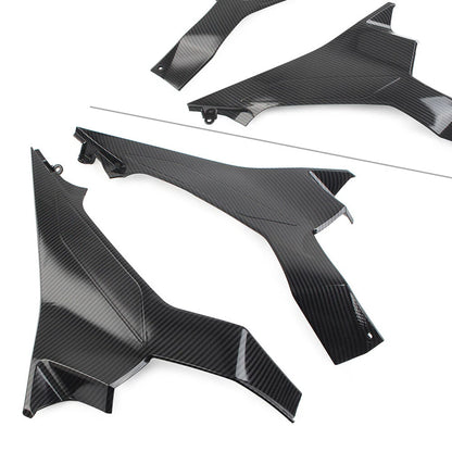 Carbon Fiber Gas Tank Side Cover Panel for Kawasaki Ninja 400 (2018-2020)
