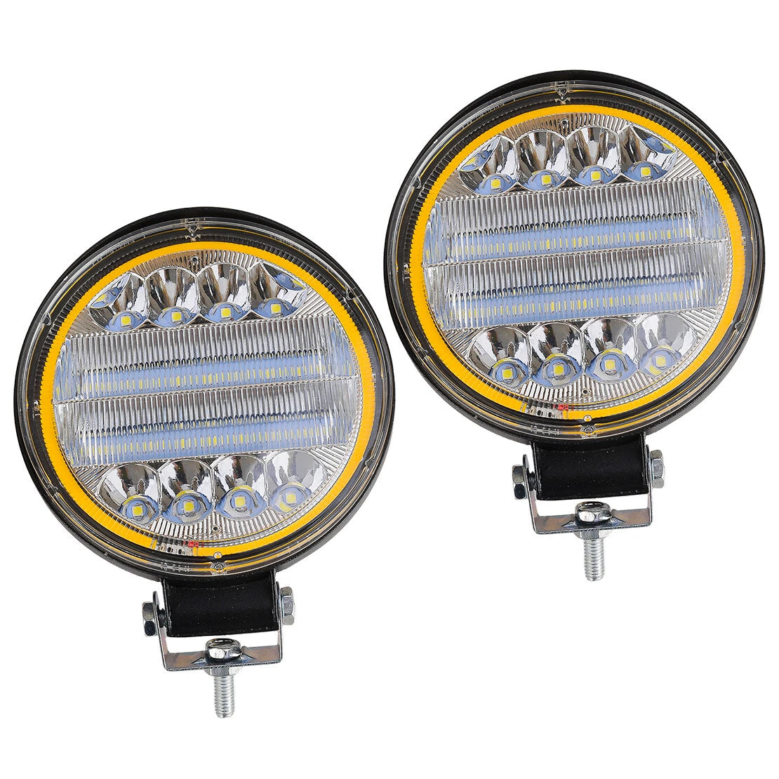 LED Work Light Bar Round Spot Flood for ATV Truck