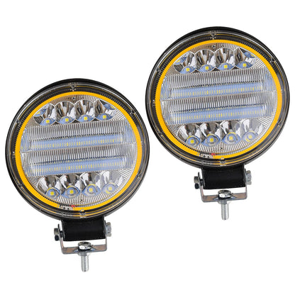 LED Work Light Bar Round Spot Flood for ATV Truck