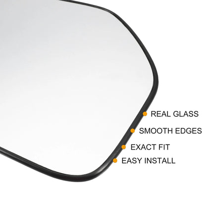 Heated Right Side Rearview Mirror Glass w/ Backing Plate for MITSUBISHI