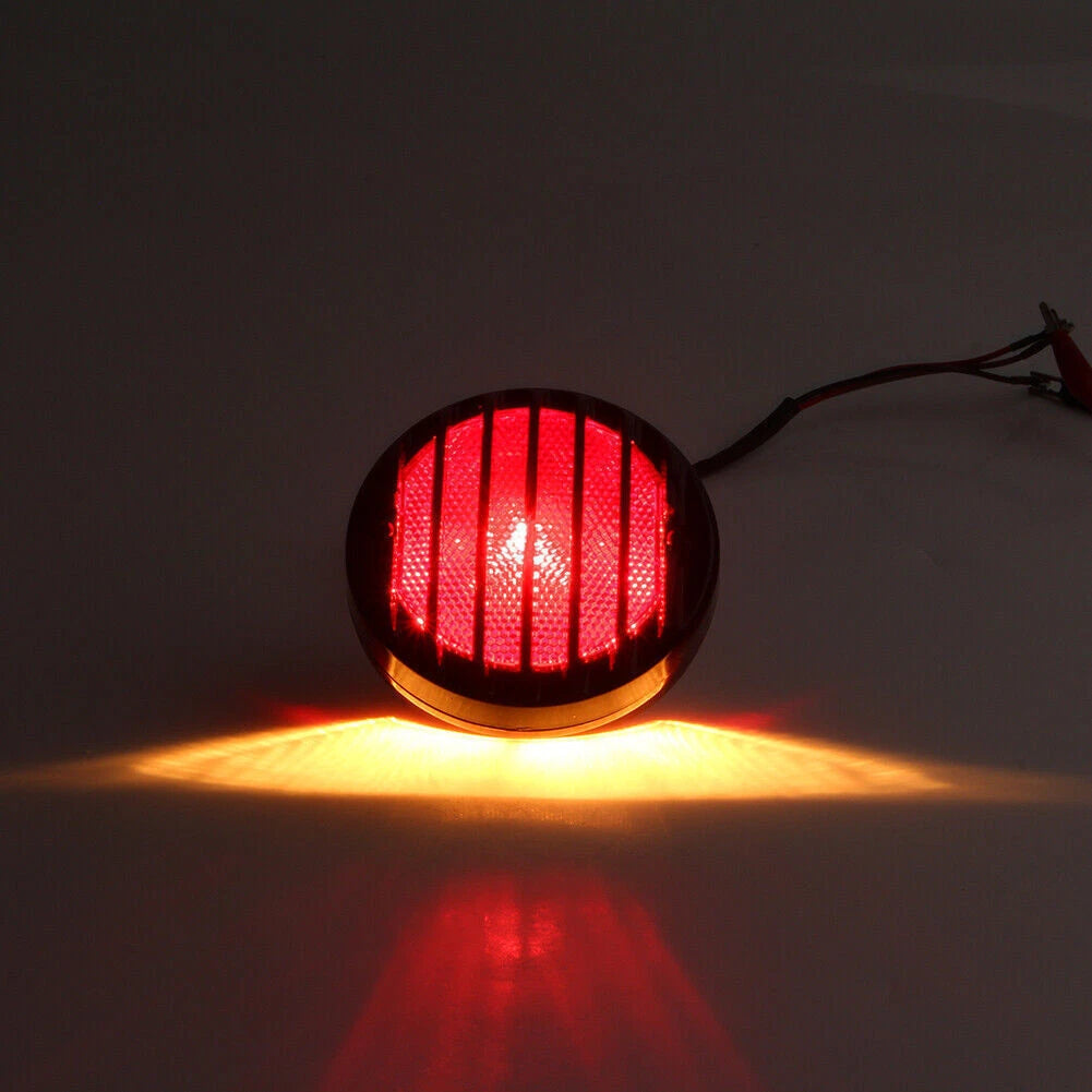 Motorcycle Tail Light Rear Lamp for Harley Cruiser Cafe Racer Bobber Chopper