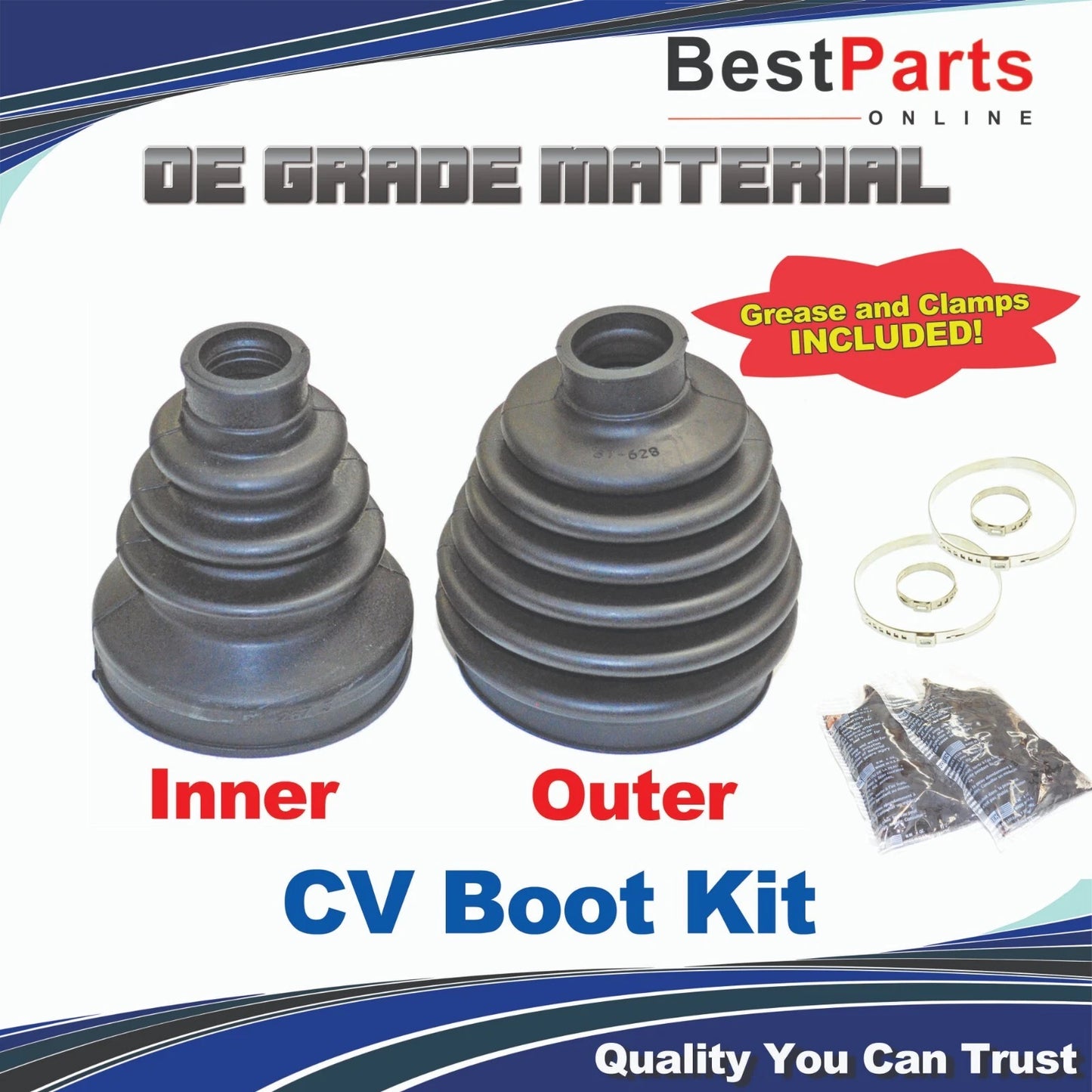 CV Axle Boot for Honda Accord, Acura RSX (2003-2010, 2002-2006)