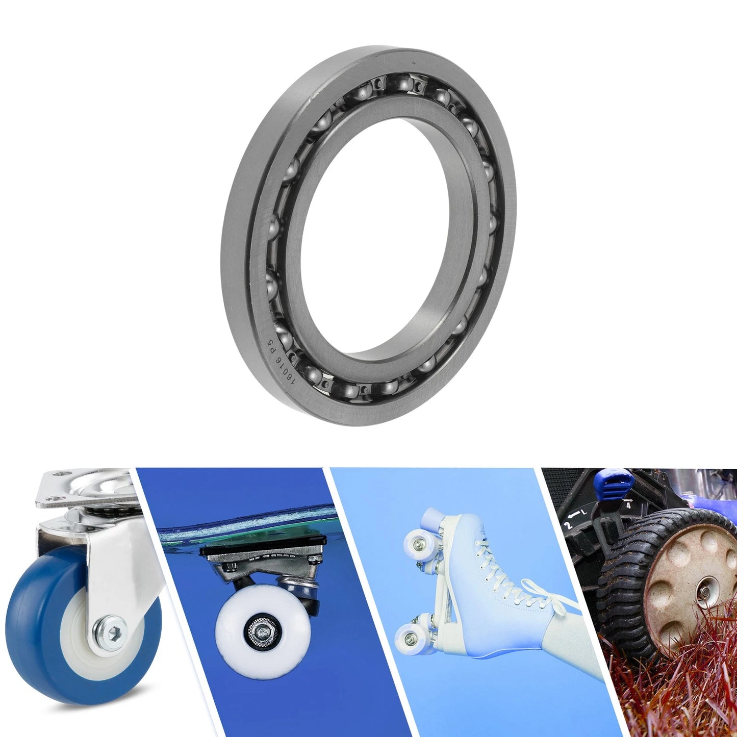 80x125x14mm Deep Groove Ball Bearings for Scooter Skateboard Wheel