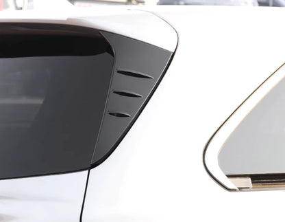 Rear Spoiler Side Cover Trim for 2021-2023 Toyota Sienna Glossy Black 2 x