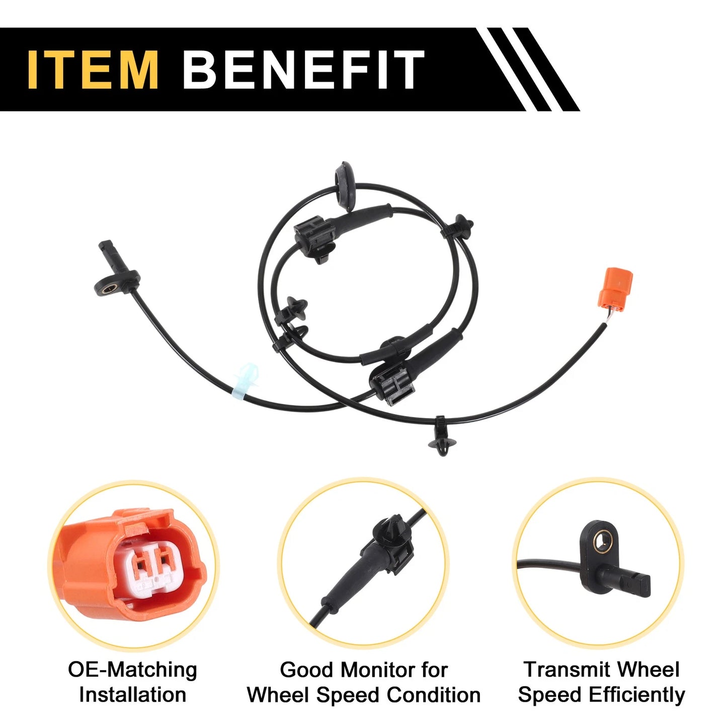 ABS Wheel Speed Sensor for Honda Jazz (2002-2008)