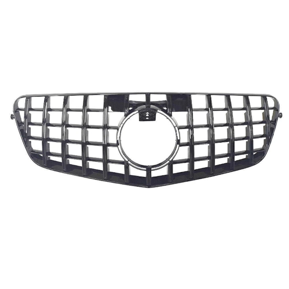 Gloss Black Front Grille for Mercedes Benz E-Class W212 4D (2010-2013)