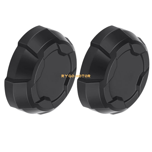 2 x Front Matte Black Rim Caps for Polaris Ranger SP 570 (2022–2024)
