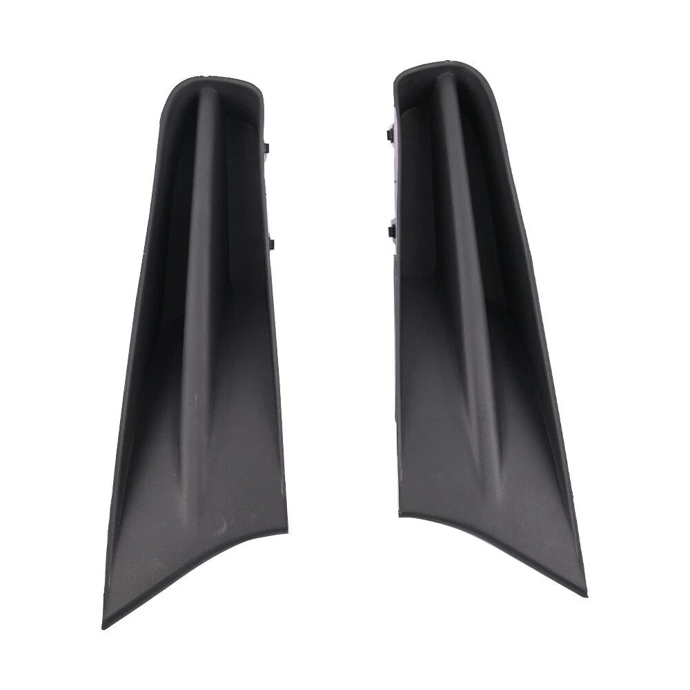2 x Black Left & Right Side Fog Light Bezels for Lexus ES350 (2010–2012)
