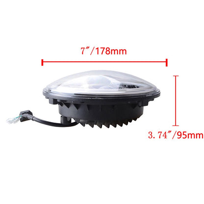 LED Turn Signal Fog Light Halo for Jeep Wrangler JK LJ TJ CJ (2007-2018)