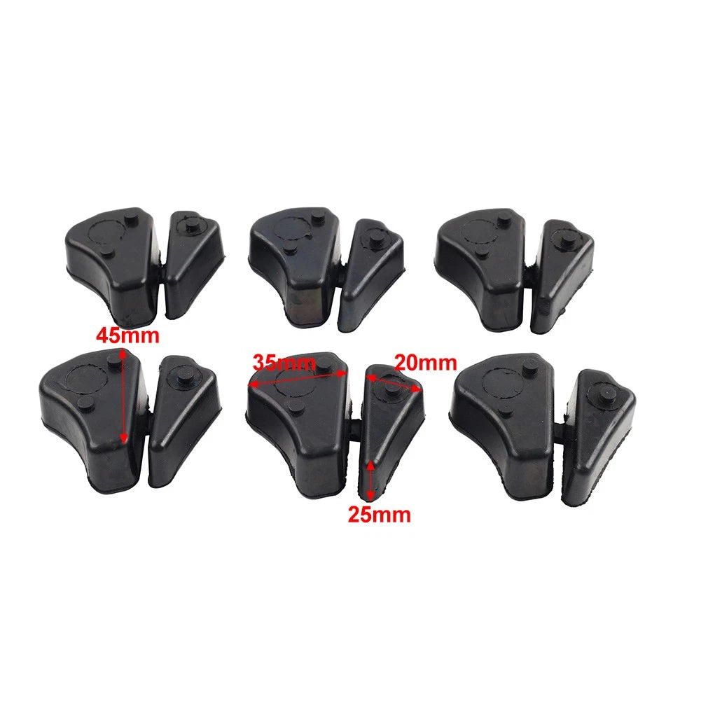 6Pcs Rear Wheel Hub Shock Damper Set for Yamaha MT-03, YZF-R3 (2015-2025)