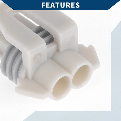 Pins Electric Jet Valve Socket Plug for Cadillac