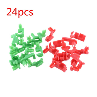 24 x Door Lock Rod Retaining Clips for Toyota Lexus (Fits Various Models)