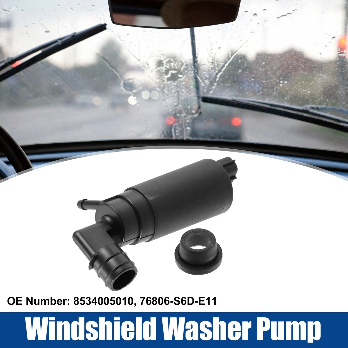Car Windshield Washer Pump for Honda Civic Mk7 (2001-2005) 1 x Pump