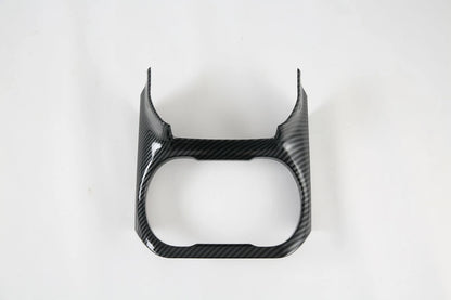 Carbon Fiber Front Water Cup Frame Cover Trim for 2021-2022 Subaru Outback