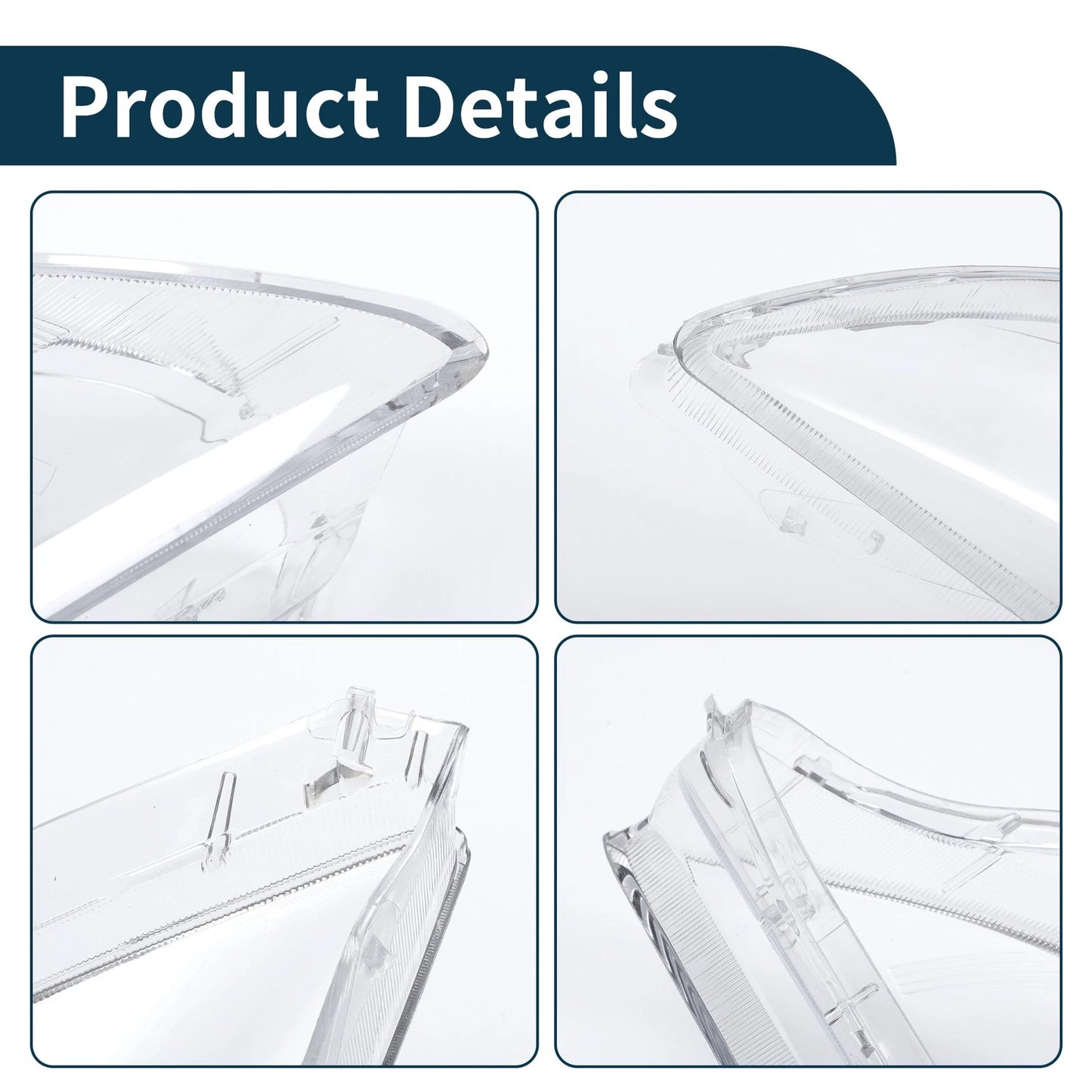 1 Pc Front Right Headlight Lens Cover for Infiniti QX50 (08-13)