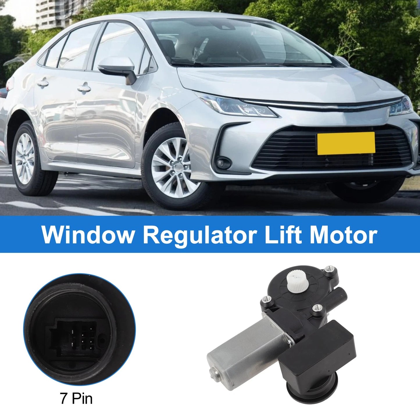 Power Window Regulator Lift Motor for Toyota Corolla (2019–2025)