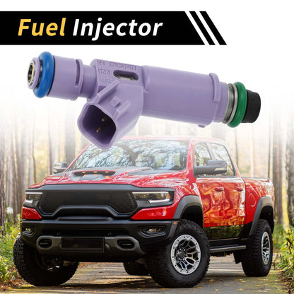 Fuel Injector Nozzle for Ford F-150 (2009-2010) 6 Holes Purple 1 Pc