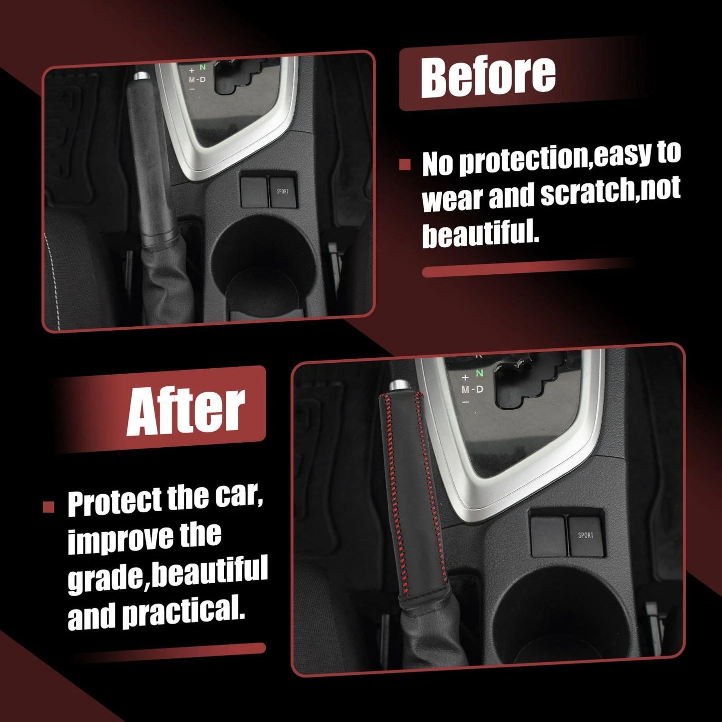 Car Handbrake Cover Protector for Toyota Corolla (2014-2018)