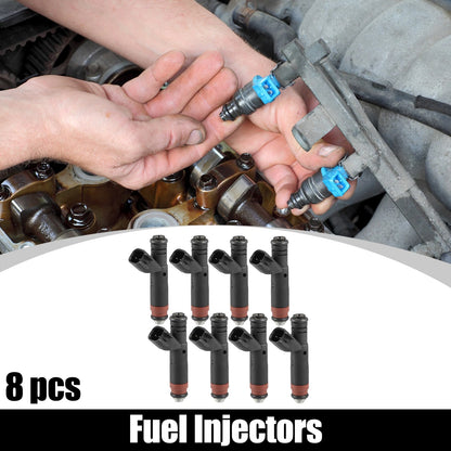 8 Pcs Fuel Injectors for Ford Explorer (2006-2010)