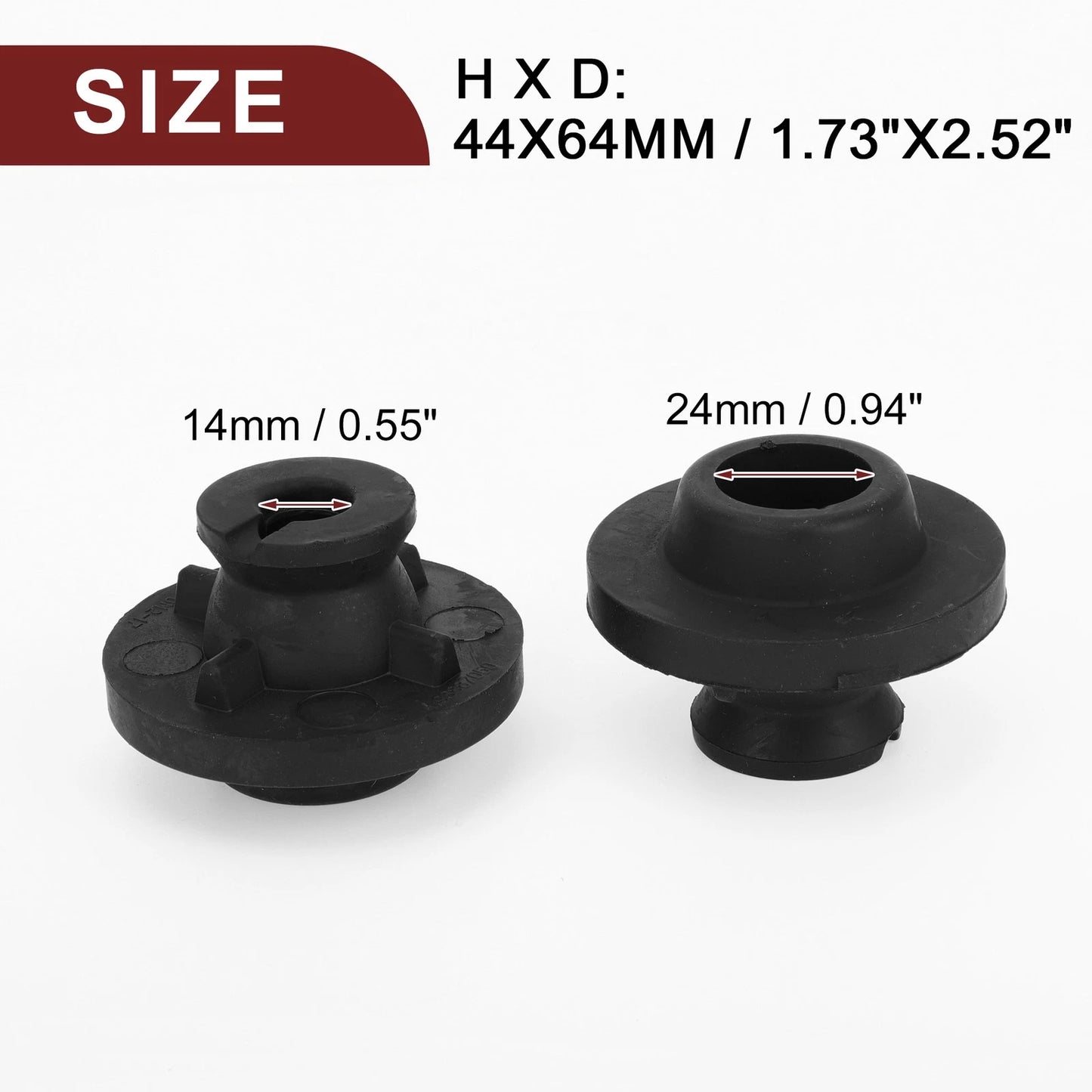 Lower Radiator Mount Bushing for Chevrolet Equinox
