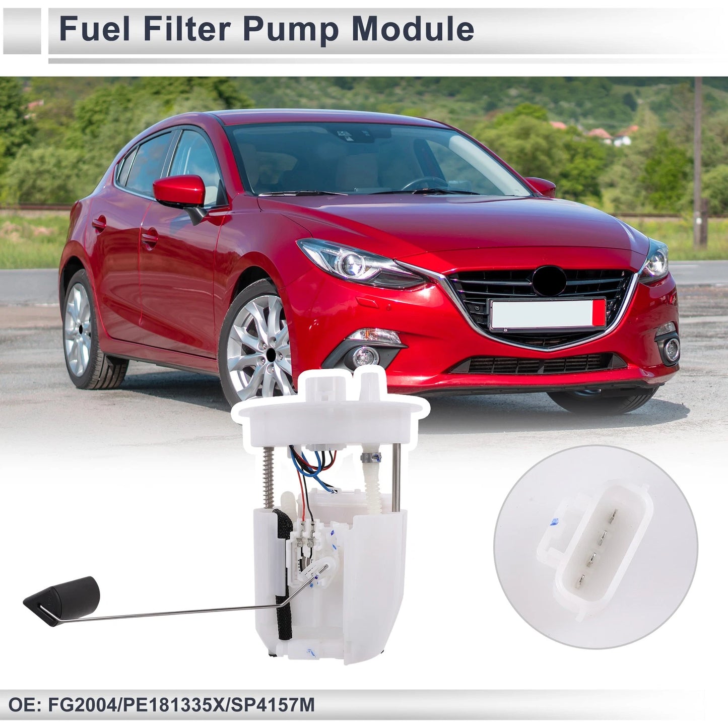 Fuel Pump Assembly for Mazda 3 2014-2018 L4 2.0L 2.5L